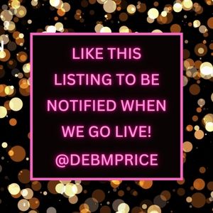 LIKE this LISTING to be NOTIFIED when We Go LIVE!!!!